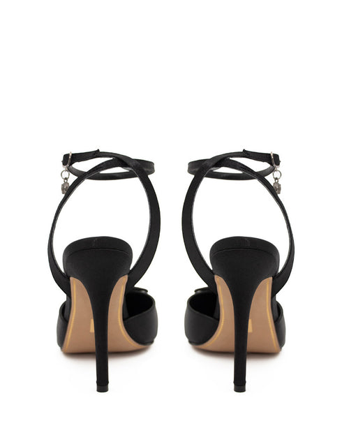 Zapatilla Negra Ankle Strap 334601